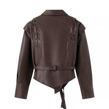 Leather Clothing Coat
